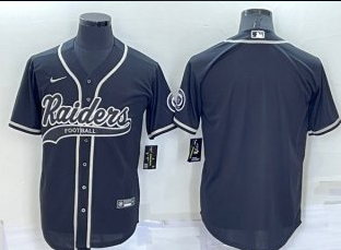raiders baseball custom jersey
